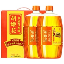 胡姬花 古法花压榨生油 1.8L*2 礼盒装