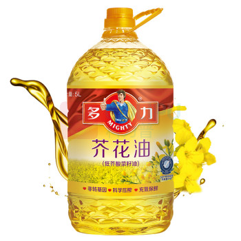 多力 MIGHTY 芥花油 5L/桶 (非转基因)