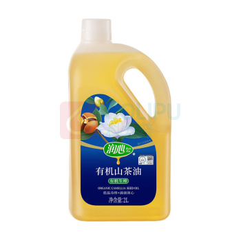润心 低温压榨油茶籽油一级茶油纯0添加 有机生榨山茶油 2L