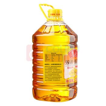 鲁花 5S压榨一级花生油 5L