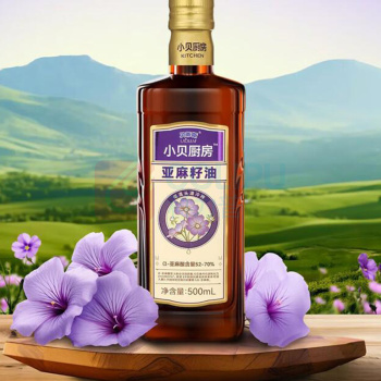 贝蒂斯 BETIS 小贝厨房亚麻籽油 500ml/瓶
