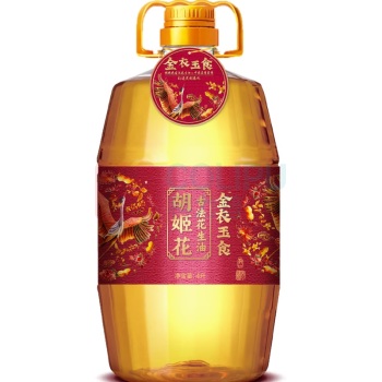 胡姬花 金衣玉食古法花生油 4L/桶
