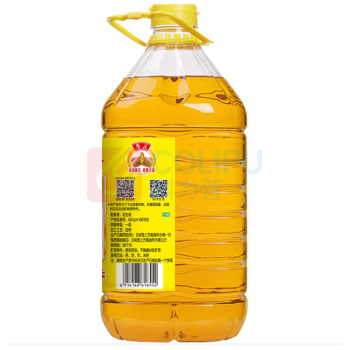 鲁花 5S 压榨一级 花生油 5L