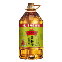 金龙鱼 食用油 外婆乡巴蜀菜籽油 6.18L 非转基因