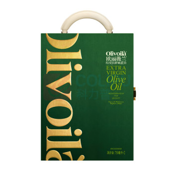 欧丽薇兰 Olivoila 特级初榨精装橄榄油 750ml*2