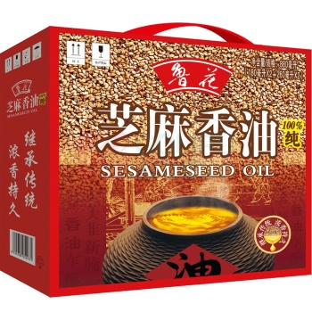 鲁花 芝麻香油礼盒装 180ml*2+260*2