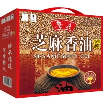 鲁花 芝麻香油礼盒装 180ml*2+260*2