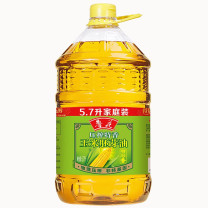 鲁花 压榨特香玉米胚芽油 5.7L/桶