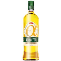 鲁花 压榨特香亚麻籽油 750ml/瓶