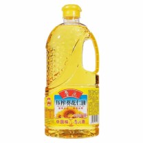 鲁花 压榨葵花仁油 900ml/瓶