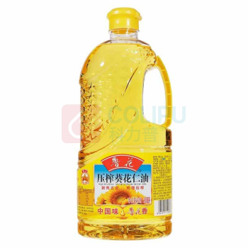 鲁花 压榨葵花仁油 900ml/瓶