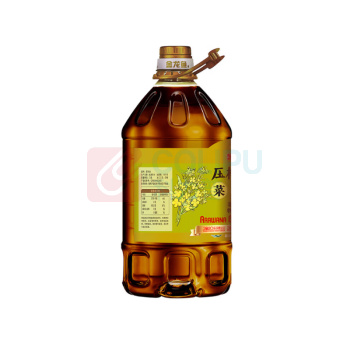 金龙鱼 压榨本香菜籽油 4L