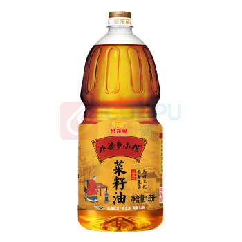金龙鱼 外婆乡小榨菜籽油 1.8L/桶 (非转基因)