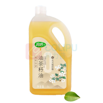润心 有机油茶籽油 3L/桶