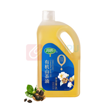 润心 零反式脂肪酸有机山茶油 2L/桶