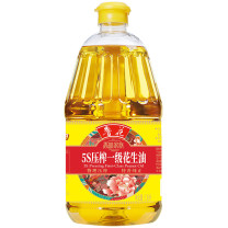 鲁花 香味家族5S压榨一级花生油 1.8L/桶