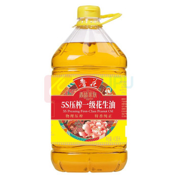 鲁花 香味家族5S压榨一级花生油 4.36L/桶