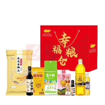 金龙鱼 米油礼盒 4075g/盒