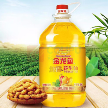 金龙鱼 纯香花生油 5L/桶