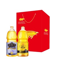 金龙鱼 稻米油+亚麻籽油 1.5L*2瓶/盒