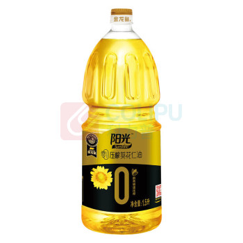 金龙鱼 阳光零反式脂肪压榨葵花仁油 1.5L/桶