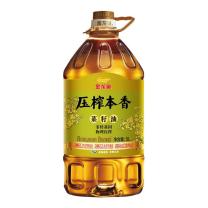 金龙鱼 压榨本香菜籽油 5L/桶 (非转基因)