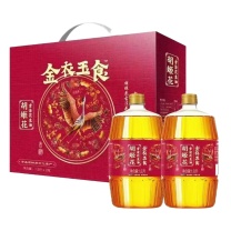 胡姬花 金衣玉食古法花生油 1.8L*2桶/盒