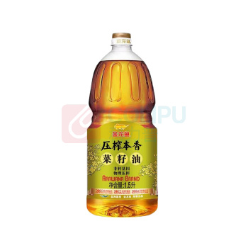 金龙鱼 压榨本香菜籽油 1.5L/桶 (非转基因)