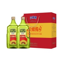 贝蒂斯 BETIS 双尖橄榄+葵花油 1.6L*2瓶/盒