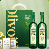 欧丽薇兰 Olivoila 特级初榨精装橄榄油 750ml * 2