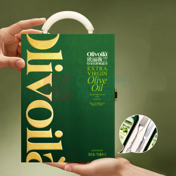 欧丽薇兰 Olivoila 特级初榨精装橄榄油 750ml * 2