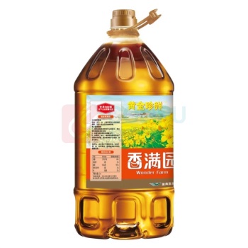 香满园 天天谷香低芥酸纯香菜籽油 5L/桶 (非转基因)