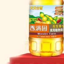 香满园 花生香型调和油 5L/桶 (转基因)