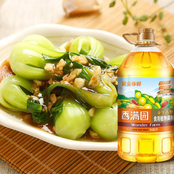香满园 花生香型调和油 5L/桶 (转基因)