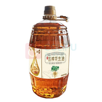 咪然 古法压榨花生油 5L