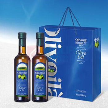 欧丽薇兰 Olivoila 纯正橄榄油 地中海云系列 500ml*2