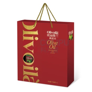 欧丽薇兰 Olivoila 纯正橄榄油(简装礼盒) 718ml*2