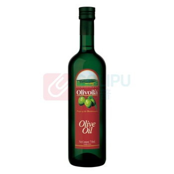 欧丽薇兰 Olivoila 纯正橄榄油(简装礼盒) 718ml*2
