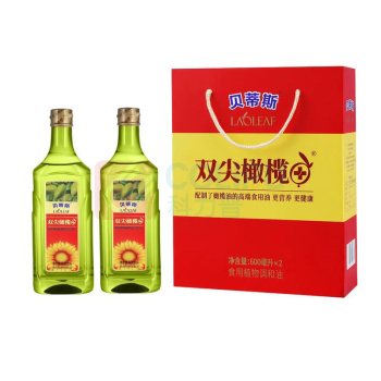 贝蒂斯 BETIS 橄榄葵花调和油礼盒 600ML*2