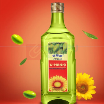 贝蒂斯 BETIS 橄榄葵花调和油礼盒 600ML*2