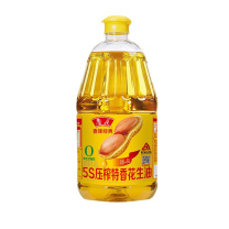 鲁花 香味经典压榨一级花生油 1.8L
