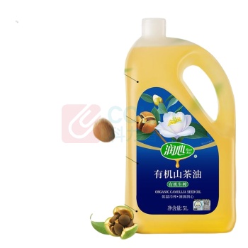 润心 有机山茶油 生榨 5L/桶