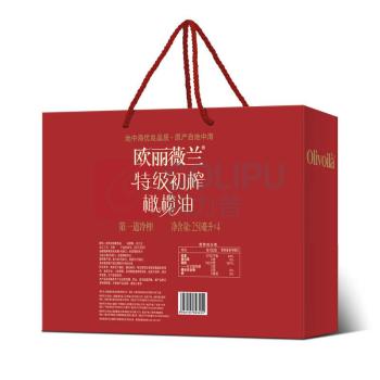 欧丽薇兰 Olivoila 特级初榨橄榄油 250ml*4