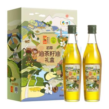 初萃 CHUCUI 油茶籽油礼盒 500ml*2