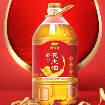 金龙鱼 醇香花生油 5L/桶