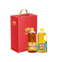 鲁花 厨中香菜籽油 浓韵臻品组合C 1.9L