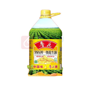 鲁花 5S物理压榨一级 花生油 5.7L