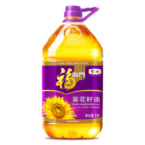 福临门 压榨一级葵花籽油 5L/桶 4桶/箱
