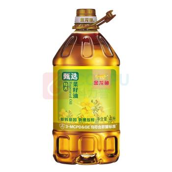 金龙鱼 菜籽油 甄选特香 4L 非转基因物理压榨