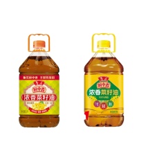 鲁花 厨中香浓香菜籽油 5L/桶 (非转基因)